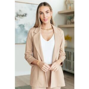 Avenue Shops Magic 3/4 Blazer  |Plus Size 2X